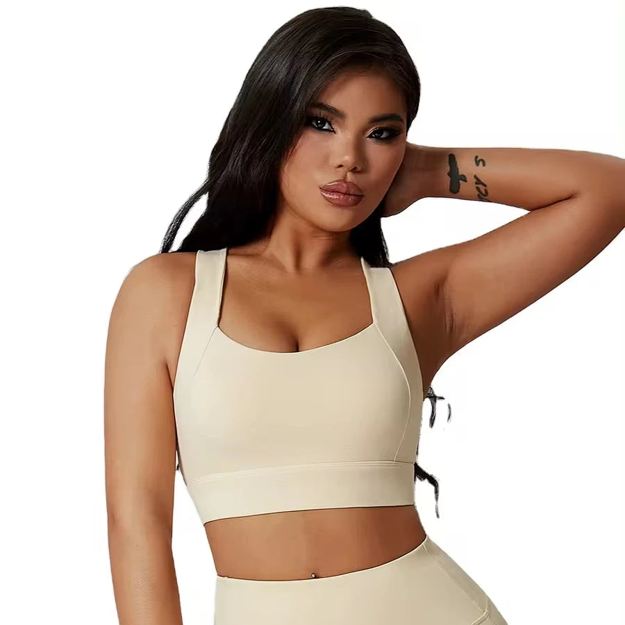 Hot-Selling New European and American Style Nylon Elastane Contour-wrapping Three-dimensional Stitching Sexy Yoga Set