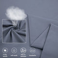 Breathable Hand Feeling Double Jersey Weft Knitted Polyester 77 Spandex 23 Brushed Fabric for Yoga Wear