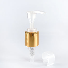 Yolio 24/410 28/410 Gold Plastic Non Spill Bottle Stopper Pump for Lotion Pump Bottle