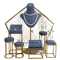 New Design Jewelry Display Props Metal Earrings Ring Jewelry Display Rack Counter Window Jewelry Stand