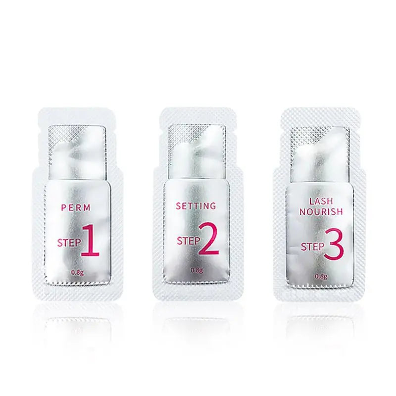 Private Label Lash Lamination Sachets 3-5mins Professional Eyelash Lifting Set Eyelash Perm Lash Lift Kit Products