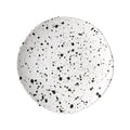 Porcelain Splatter Paint Plate Irregular Ceramic Speckled Plate Custom Plates Ceramic