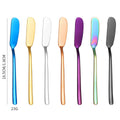 Wholesale Stainless Steel Small Peanut Bulk Butter Knife Custom Cheese Spreader Butter Spreader Knife Metal Cheese Tools Knife