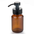 Foaming Soap Dispenser Amber Bottle With Glass Wide Opening Neck 250 ml and 500 ml