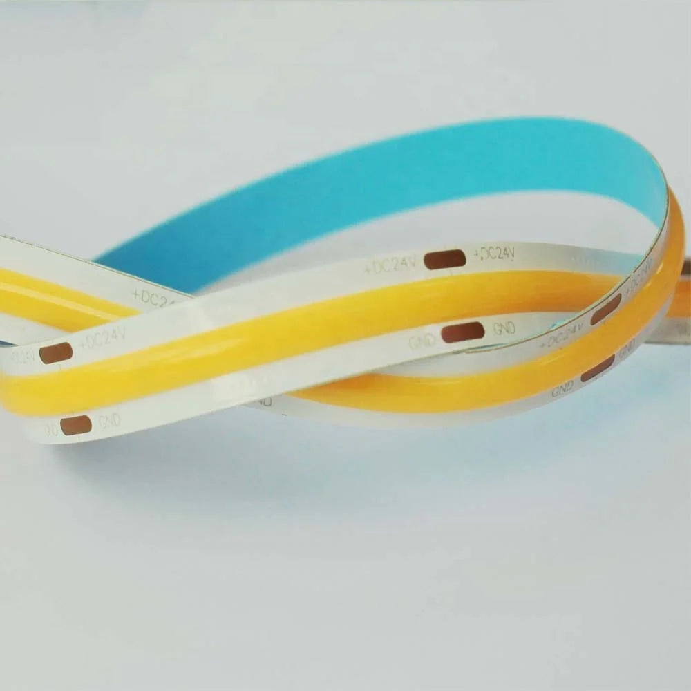 Mini Cut 50mm High Density Brightness CCT Adjustable LED White Strip Light Color Optional