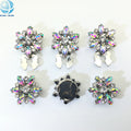 Customize Button Cover with AB Stone Fashion Cuff Links Accessories Suitable for Gift for Women Clothing