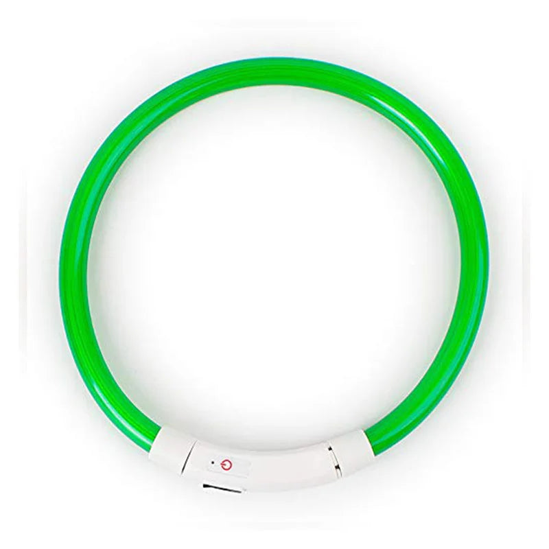 Cheap USB Rechargeable Led Dog Light up Collar 2022 Hot Sale Light up Dog Led Collar  for Night Safety