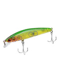 Bionic Minnow ABS Hard Bait Fishing Lure 8.5cm 7.5g for Bass Perch Saltwater Fish-Effective Bottom Fishing Rivers Streams Hooks