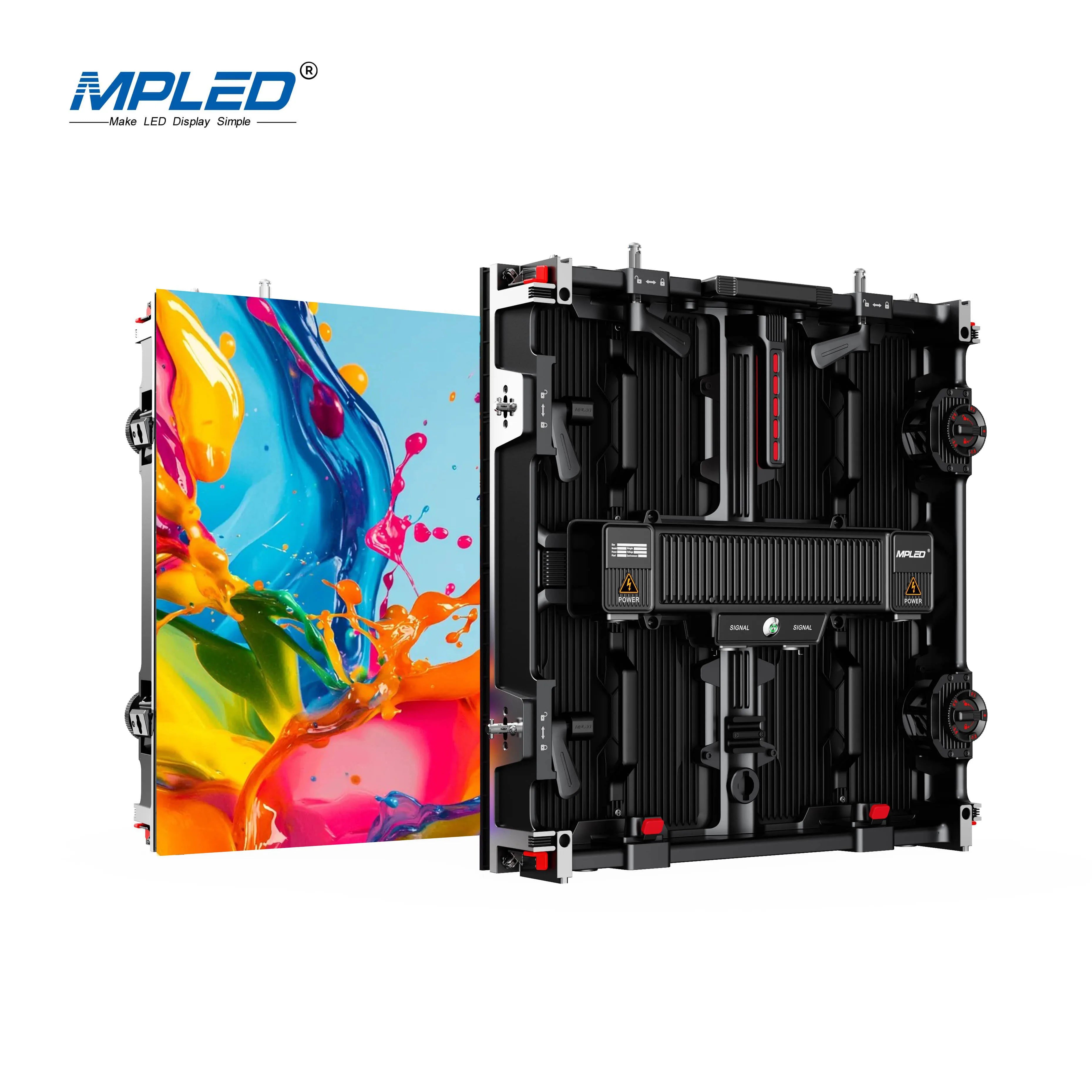 MPLED Full Color P2.6 P2.9 P3.91 P4.81 Stage Backdrop Rental Display Panels Pantalla Indoor Outdoor Led Screen
