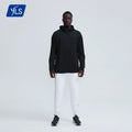 YLS Manufacture Autumn Sports Solid Color Customs Made Men Workout Gym Long Sleeve Hoodie Breathable Quick Dry Outdoor Active