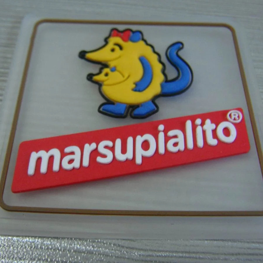 Custom Made Personalized PVC Rubber Labels Private Brand Logo Patches for Clothes