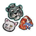 GRS Certified Custom Cute Cartoon Iron on Embroidery Patches for Clothing