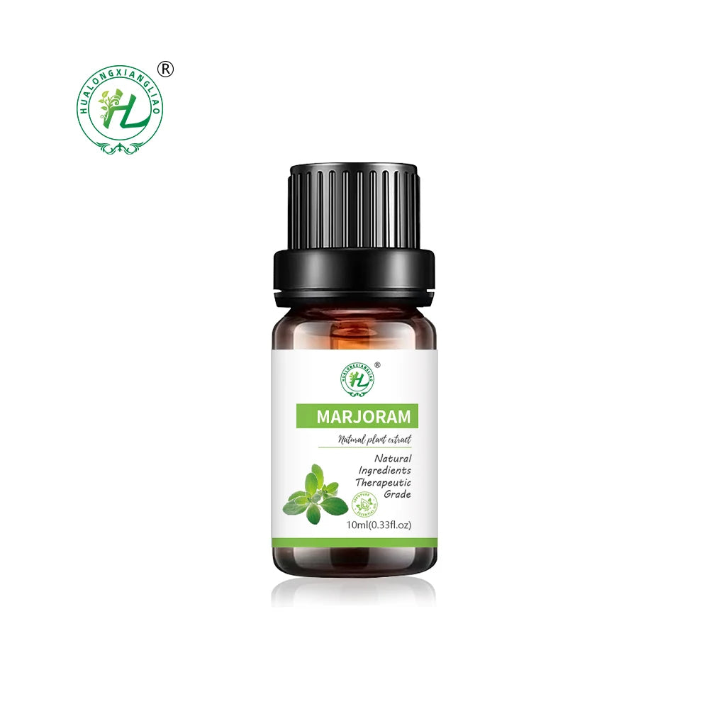 Sweet  (Knotted) Marjoram Essential Oil - 100% Pure Natural Plant Extract Steam Distilled Therapeutic Grade | OEM 10ML