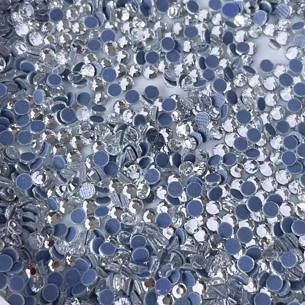 Wholesale 20 Colors Hotfix Rhinestone Stone 1440pcs Glass Crystal AB Hot Fix Rhinestones Flatback Garment