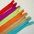 Invisible Nylon Zip Mesh Tape Zipper #3 Close-Ended for Garment Sewing Teeth Run Smoothly