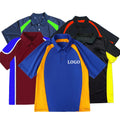 Quality Work Uniform Plus Size Color Block Sweatshirt Quick Dry Polyester T Shirt Custom Logo Raglan T Shirt