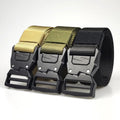 New Men's Elastic Belt Outdoor Casual Jeans Quick-release Belt