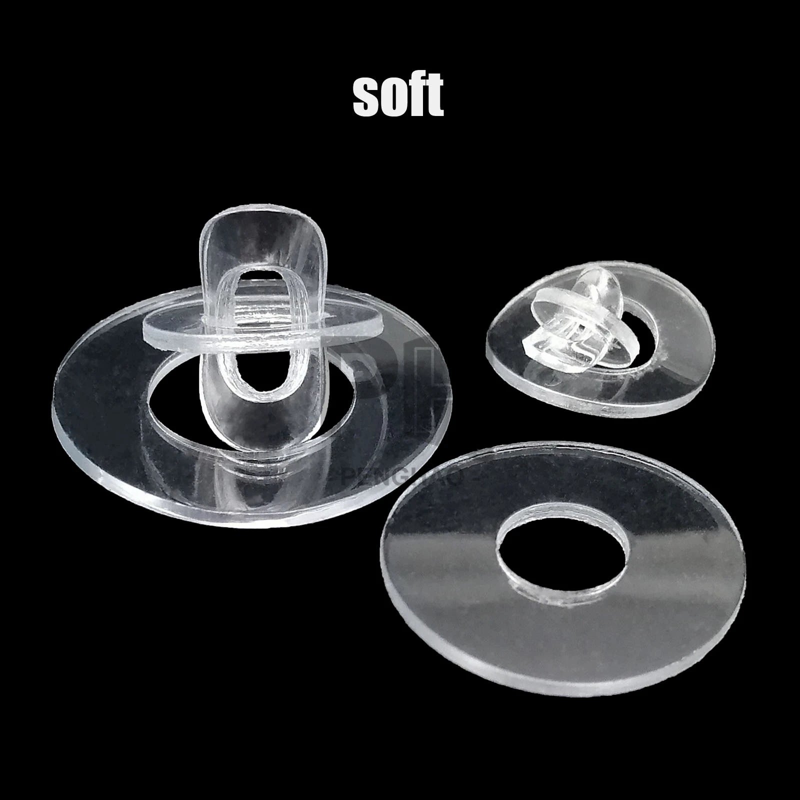 PA66 Shim Plastic Washer M3 M4 M6 M8 M10 M12 Flat Washer Nylon Transparent Clear Plastic Washers