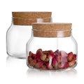 Wholesale Eco-friendly Dishwasher Safe Glass Storage Jar with Flip Top Lid for Coffee Sugar Salt and Grain Kitchen Use