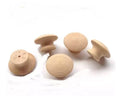 Hot Sale 25mm Wooden Door Handle Knob with New Design Bead Decoration Polished Button