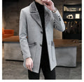 M-5XL New Autumn and Winter Fur Integrated Men's Coat Coat Small Suit Windbreaker Casual Business Fashion Men's Clothing Jacket