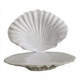 Handcrafts Resin Conch Shell Statue/ Life Size pink Queen Conch Shell Props/ Big Giant Conch Shell Decorations Sculpture