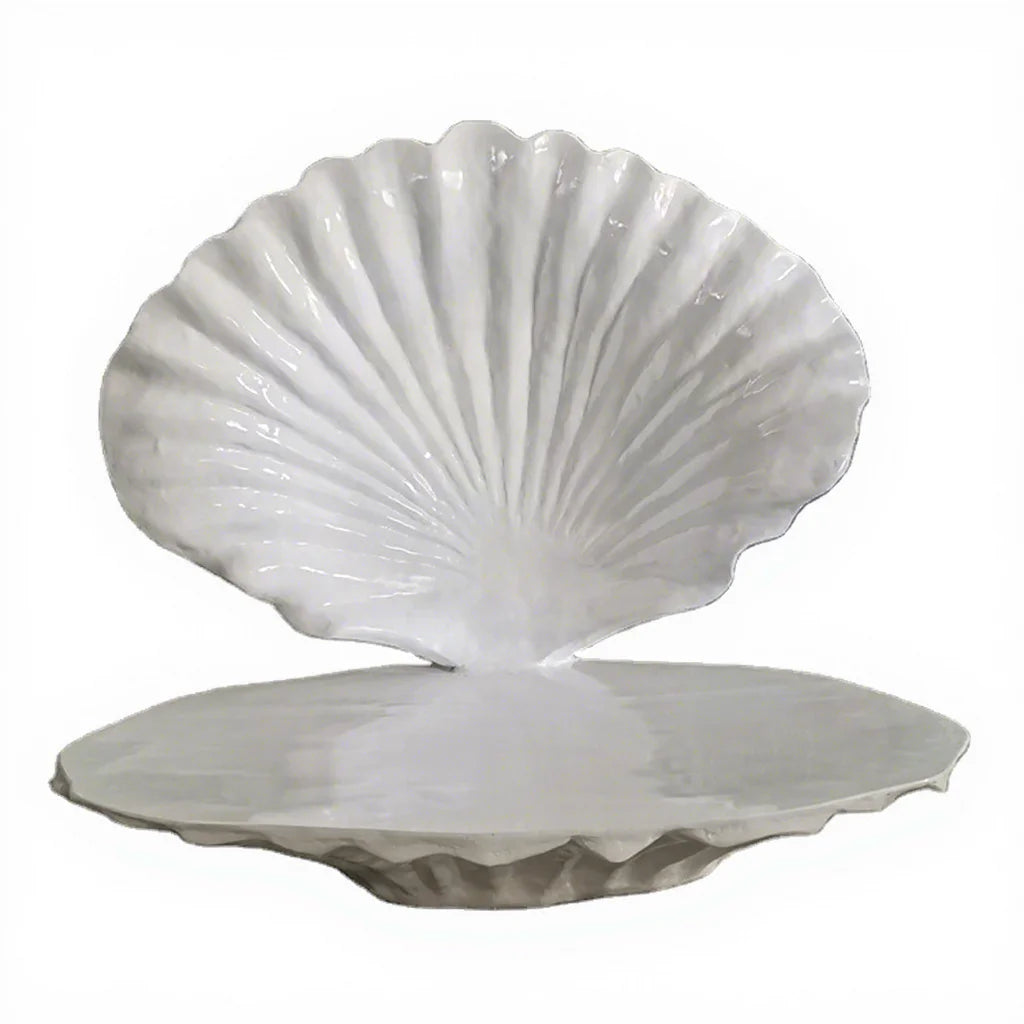 Handcrafts Resin Conch Shell Statue/ Life Size pink Queen Conch Shell Props/ Big Giant Conch Shell Decorations Sculpture