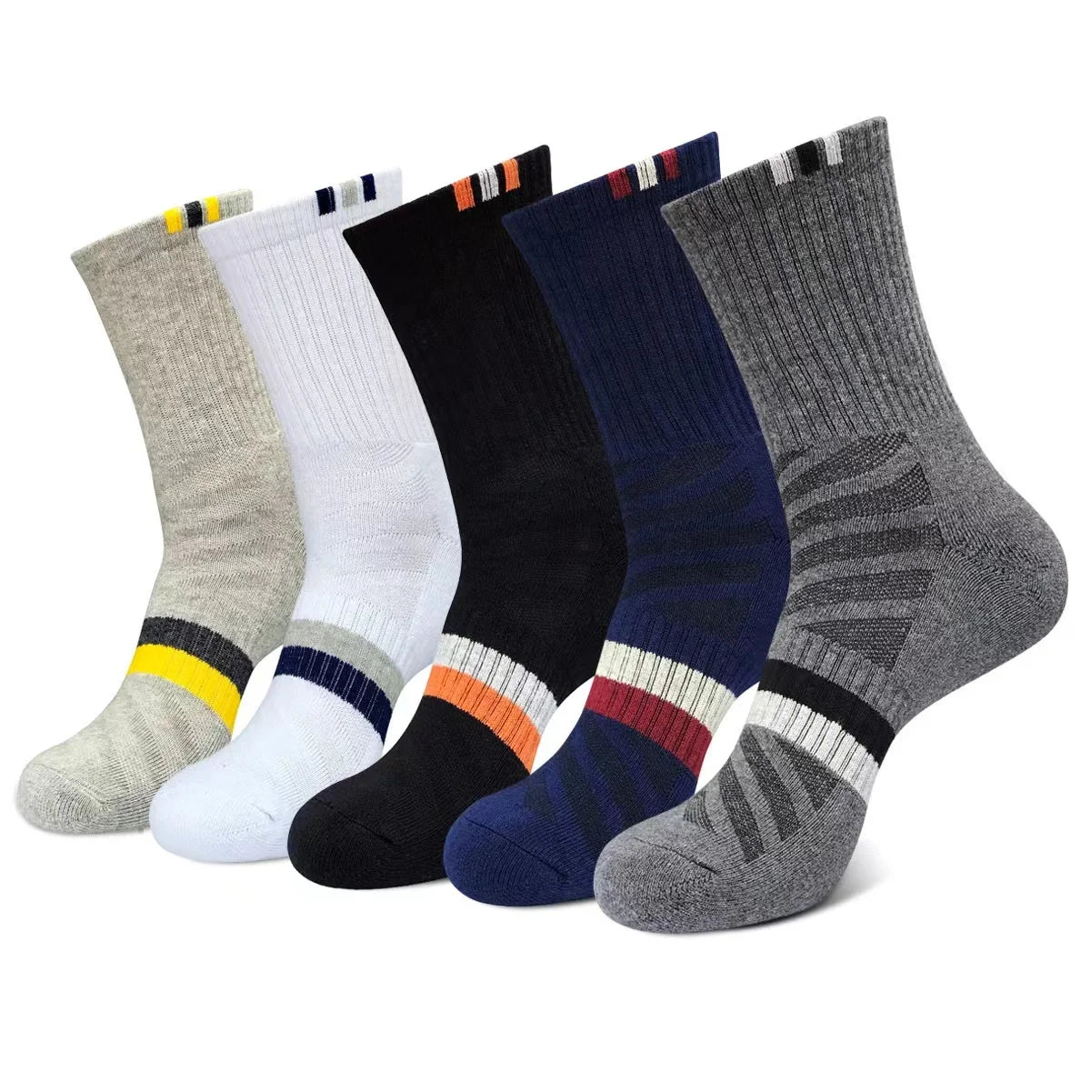 Oem Everyday Cushioned Training Crew Socks Selective Terry 100% Cotton Quick Dry Anti-Bacterial Winter