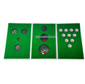 2024 Factory Sales Golf Beer Pong Cornhole Set Exciting Golf Chipping Game Beer Pong Chip Shot Game Beach Backyard Man Cave Gift