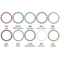 IVANHOE Bezel Rings for Samsung Galaxy Watch 6 Classic 43mm 47mm Bumper Stainless Steel Cover Anti-scratch Protection