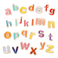 Small Size Colored Iron-On Handmade Nonwoven Felt English Letter Badge Embroidery Patch for Clothes