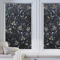 Privacy Protection Window Tint Black Window Cover Static Cling Blackout Window Film