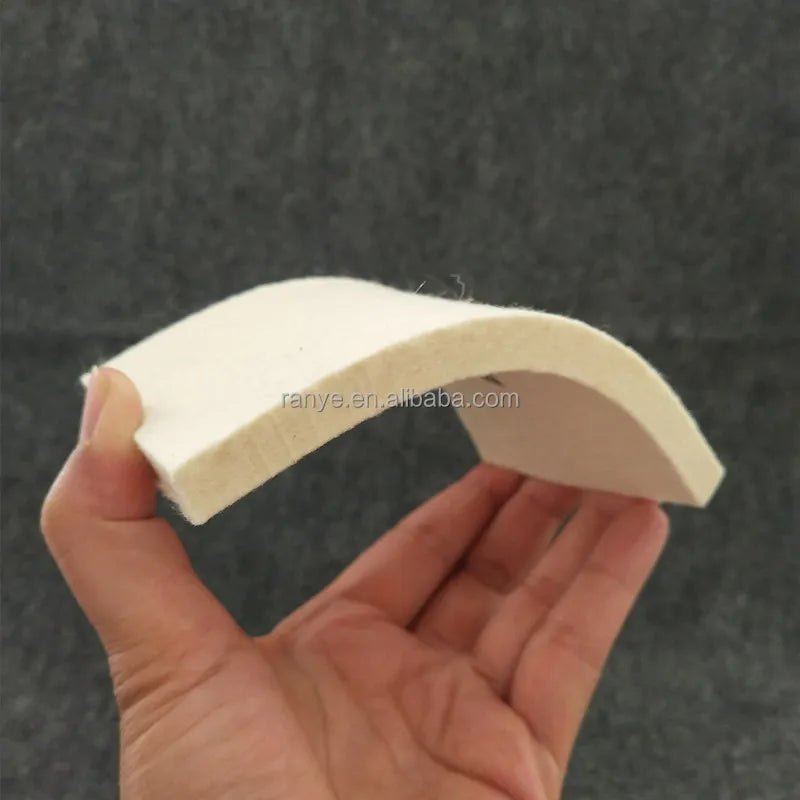 High Density 10MM  Felt Block Squeegee for Car Film Wrapping Window Tint Application Tools  Wool Felt Squeegee