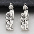 Vintage Holy Family Alloy Necklace Pendant Metal Key Chain Pendant
