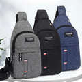Men Shoulder Bags Nylon Waist Packs Sling Bag Crossbody Outdoor Sport Shoulder Chest Daily Picnic Canvas Messenger Bags