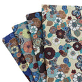 Floral Jacquard Tapestry Fabric for Hoodies Woven Blankets Bags & Upholstery-Customizable Boys' Apparel 35% Cotton 65% Polyester