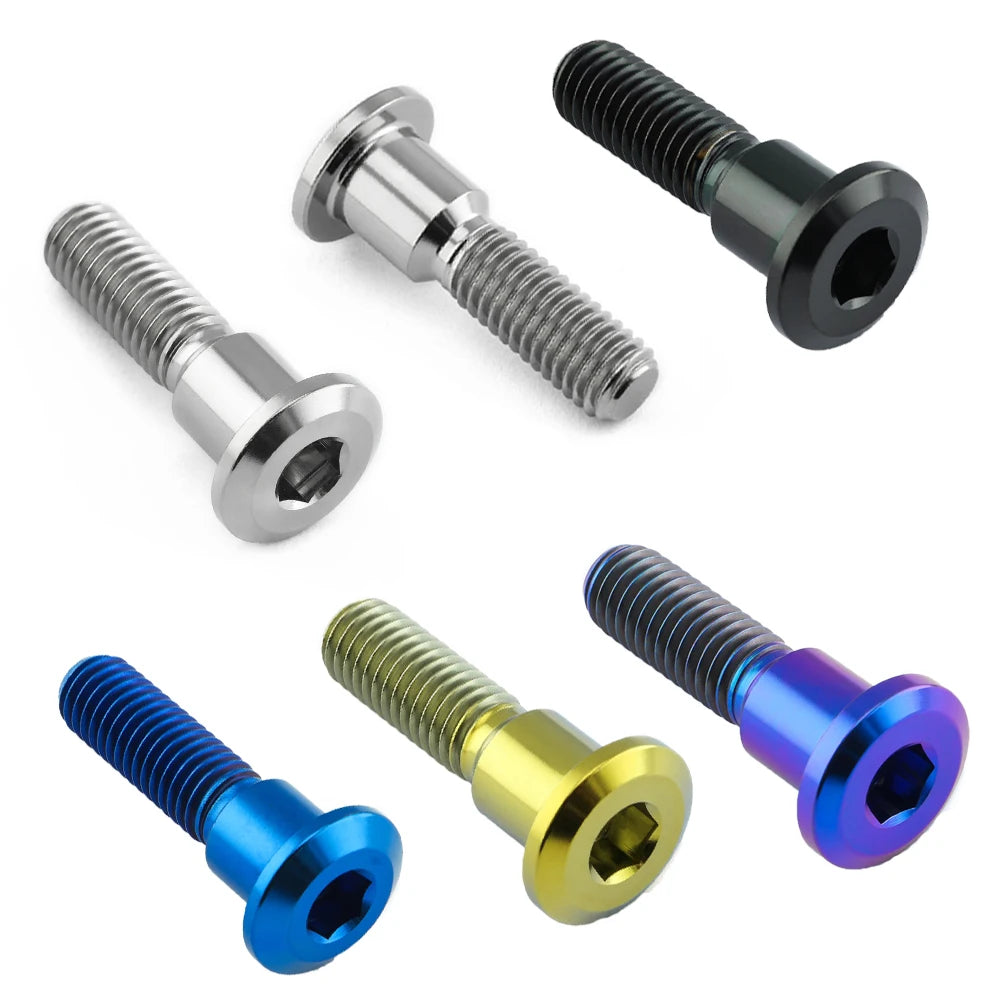 Titanium Disc Bolt Brake Disc Rotor Bolt for Motorcycle/Racing Car Allen Key Grade 5 M6 M8 Titanium Bolts