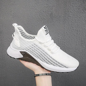 New Autumn Mesh Breathable Sports Leisure Shoes Soft Soled Comfortable Breathable Walking Shoes for Spring Summer EVA