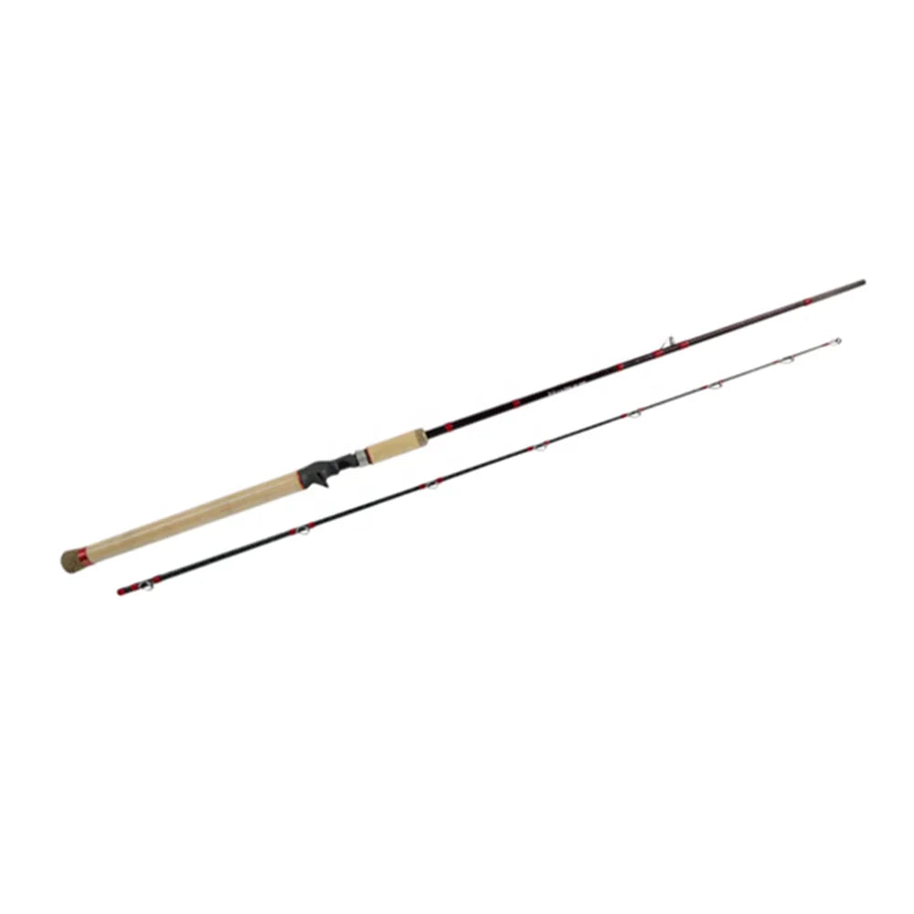 Ready Stock Hotsale Fuji Reel Seat 2-section High Carton Carp Fishing Rod Sea Rod Mandarin Fish Jigging Rod JD001