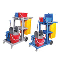 Multifunction Hotel Room Cleaning Trolley Housekeeping Service Cart Trolley
