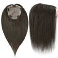 LONGFOR Wholesale Bone Straight Human Hair Lace Toupee for Women Hair Customize Skin Base Human Hair Topper Lace  with Clips