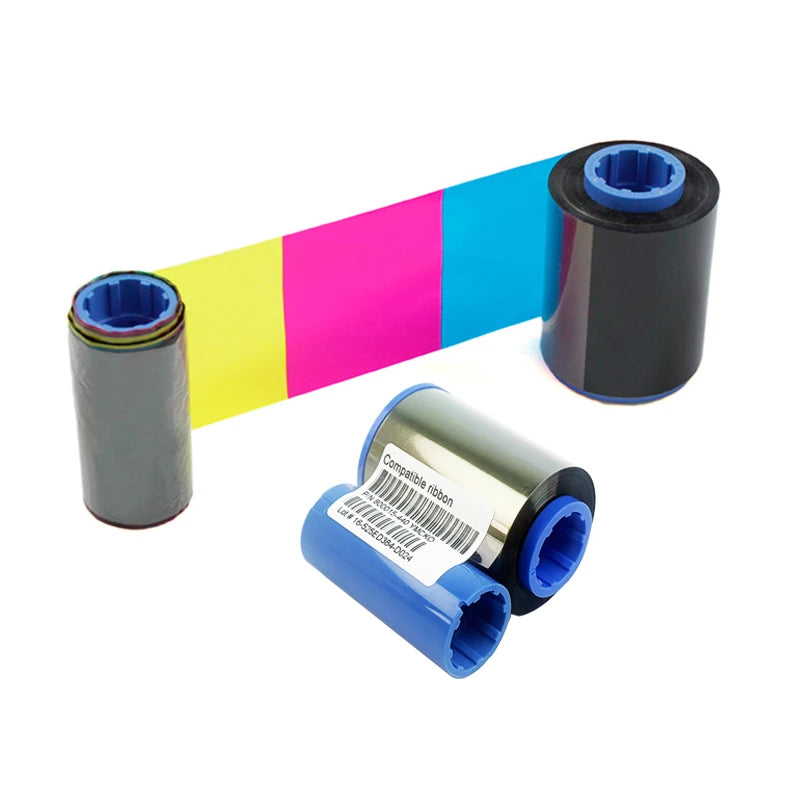 Compatible Color Ribbon YMCKO 800015-440 for Zebra P330i P420i P430i ID Card Printer Ribbon
