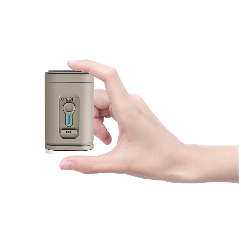 Outdoor Mini Portable Air Pump USB Rechargeable Tiny Fast Wireless Air Pump with Type-C Cable