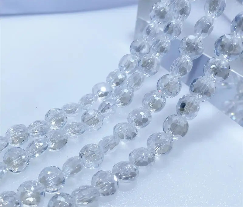 8mm Hot Selling New Design Crystal Glass Beads in Bulk Wholesale Bird Nest Beads Colorful Crystal Beads for Jewelry Making