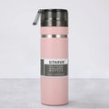 470ml/710ml Wholesale Custom Leakproof Double Wall Stainless Steel Vacuum Flask Cup Reusable Sport Hot/Cold Water Bottle 12-24
