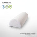 WJ-2038 Memory Foam Half Moon Bolster Pillow-Nursing & Hotel Use Hypoallergenic Removable & Washable