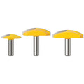 Bowl Type Router Bit Solid Carbide CNC Router Bits 12mm/12.7mm Shank Diameter Climb Milling Cutter for Wood Carving OEM/ODM