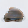 2026 Natural Grey Agate Natural Jade Beauty Iridescent Gua Sha Board Massage Stones