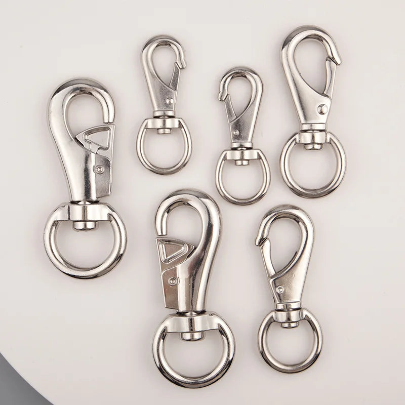Zinc Alloy Swivel Snap Hook for Dog Leash with Electroplate Finish