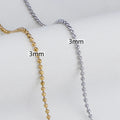 Round Bead Chains Ball Beads Chain Necklace for Custom Necklace Bracelet Jewelry
